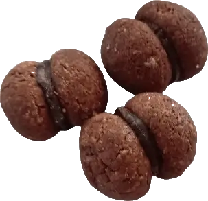 Baci di dama al cacao